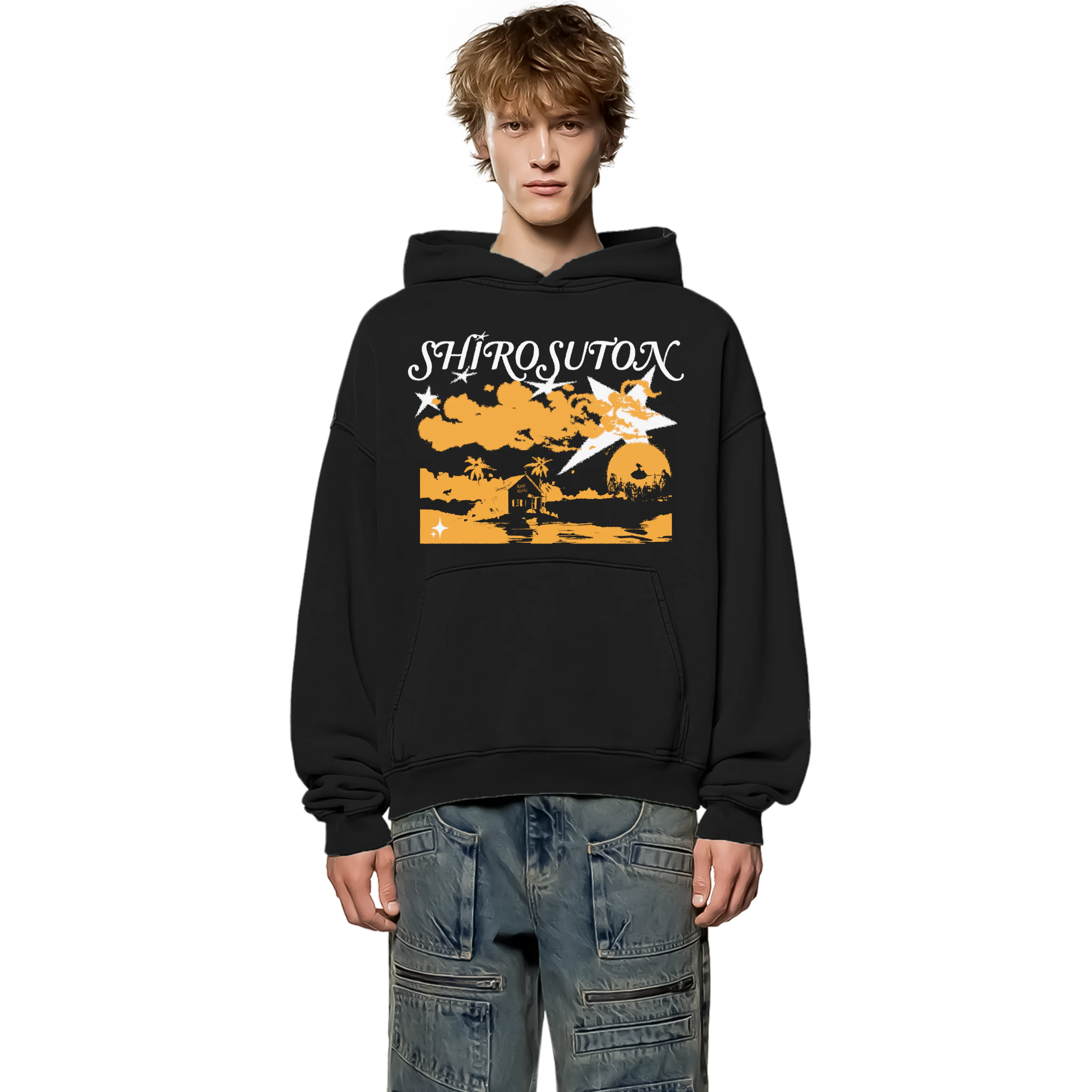 "7 Stars X Kame House - Dragon Ball" Oversized Hoodie 