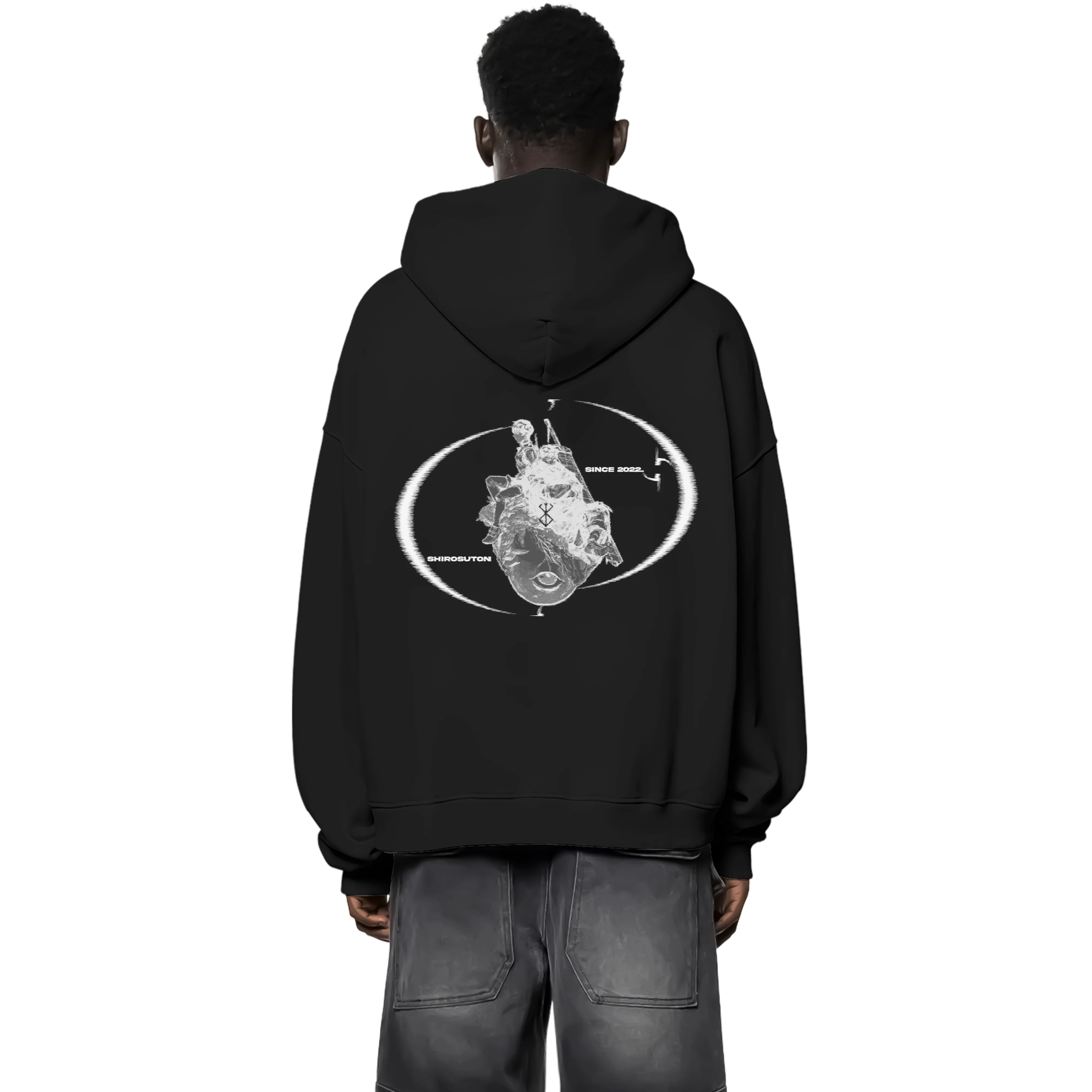 Berserk Guts Zip Hoodie im Oversized-Stil – Hochwertiges Anime Merchandise für Streetwear Fans und Berserk Liebhaber