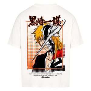 Bleach Ichigo T-Shirt im Oversized-Stil – Hochwertiges Anime Merchandise für Streetwear Fans und Bleach Liebhaber.