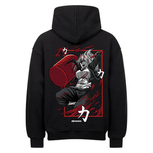 Chainsaw Man Power Hoodie im Oversized-Stil – Hochwertiges Anime Merchandise für Streetwear Fans und Chainsaw Man Liebhaber