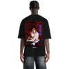 Demon Slayer Kokushibo Tshirt im Oversized-Stil – Hochwertiges Anime Merchandise für Streetwear Fans und Jujutsu Kaisen Liebhaber.