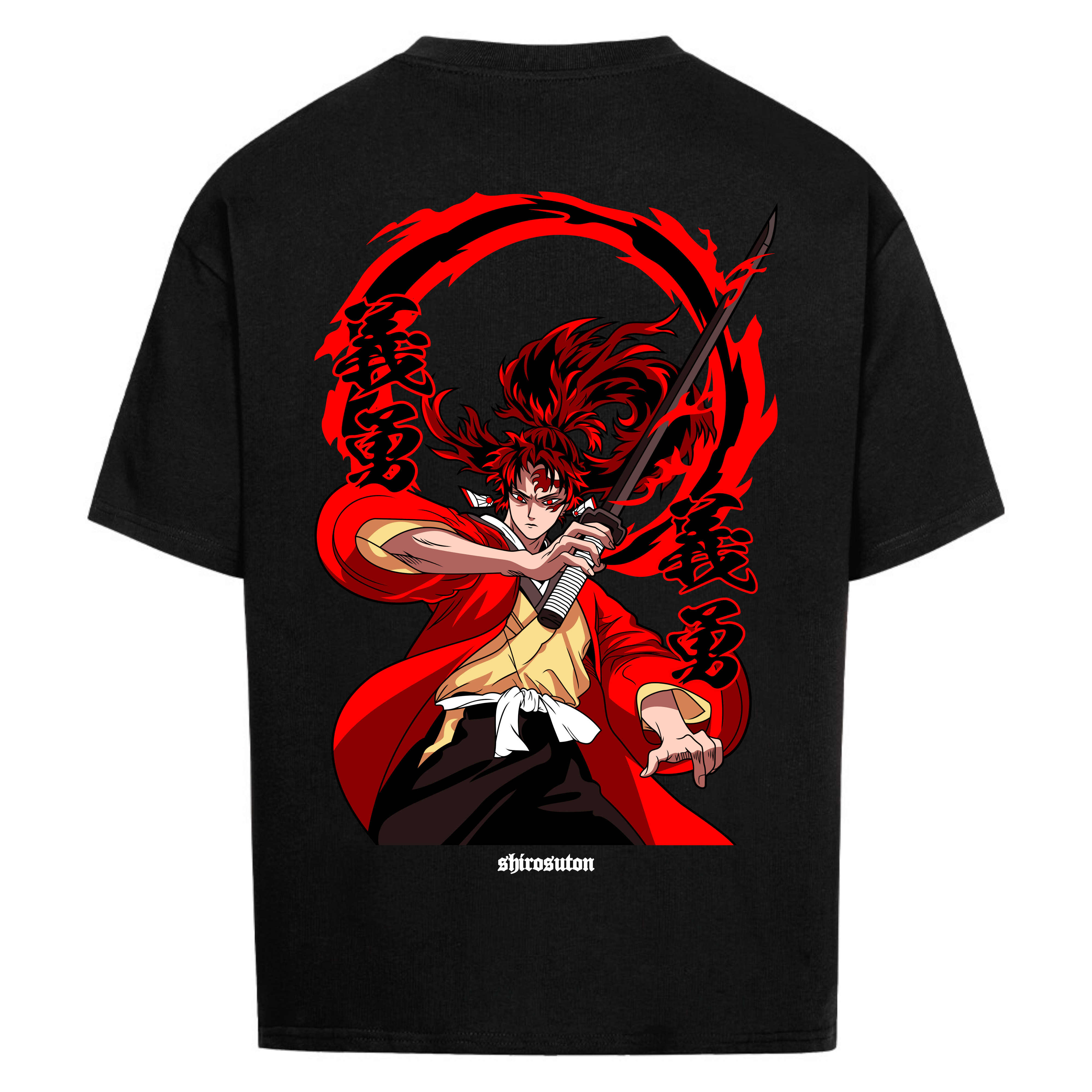 "Yoriichi X Fate - Demon Slayer" Oversized T-Shirt