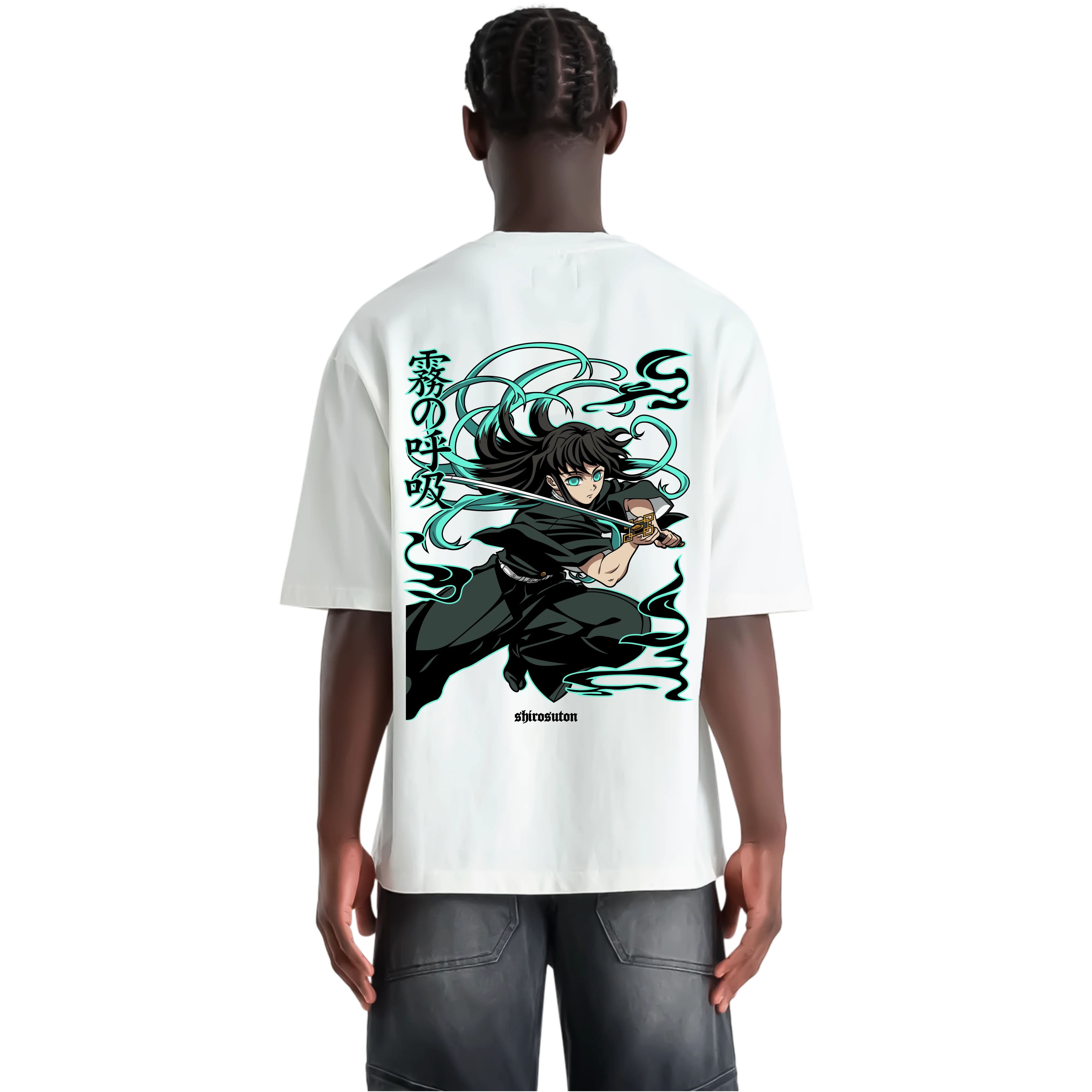 Muichiro Nebelsäule - Demon Slayer Oversized T-Shirt