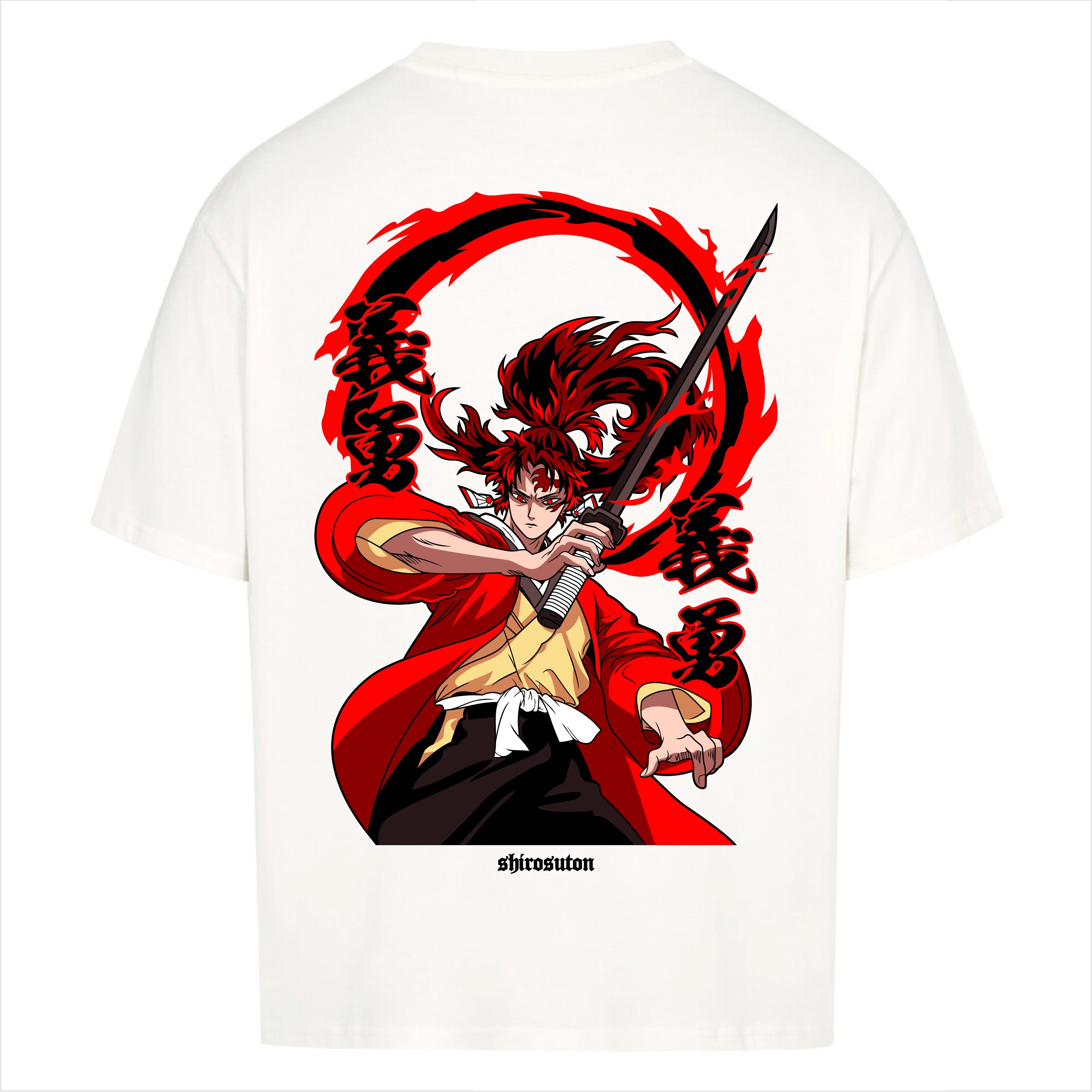 "Yoriichi X Fate - Demon Slayer" Oversized T-Shirt