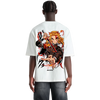 Demon Slayer Rengoku Tshirt im Oversized-Stil – Hochwertiges Anime Merchandise für Streetwear Fans und Demon Slayer Liebhaber.