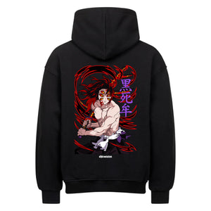 Demon Slayer Kokushibo Hoodie im Oversized-Stil – Hochwertiges Anime Merchandise für Streetwear Fans und Demon Slayer Liebhaber