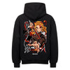 Demon Slayer Rengoku Hoodie im Oversized-Stil – Hochwertiges Anime Merchandise für Streetwear Fans und Demon Slayer Liebhaber