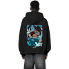 Demon Slayer Tanjiro Zip Hoodie im Oversized-Stil – Hochwertiges Anime Merchandise für Streetwear Fans und Demon Slayer Liebhaber