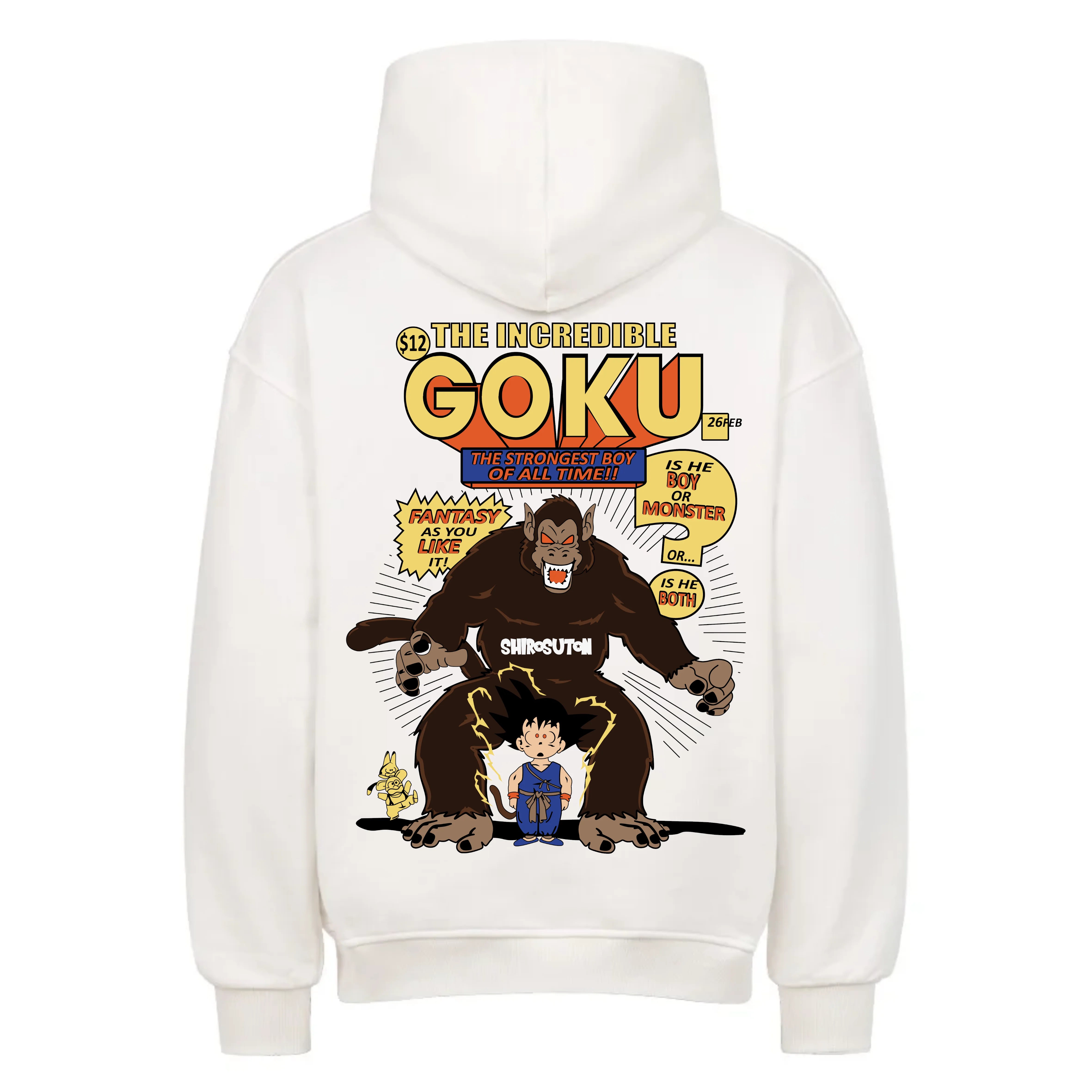 Dragon Ball Goku Hoodie im Oversized-Stil – Hochwertiges Anime Merchandise für Streetwear Fans und Dragon Ball Liebhaber