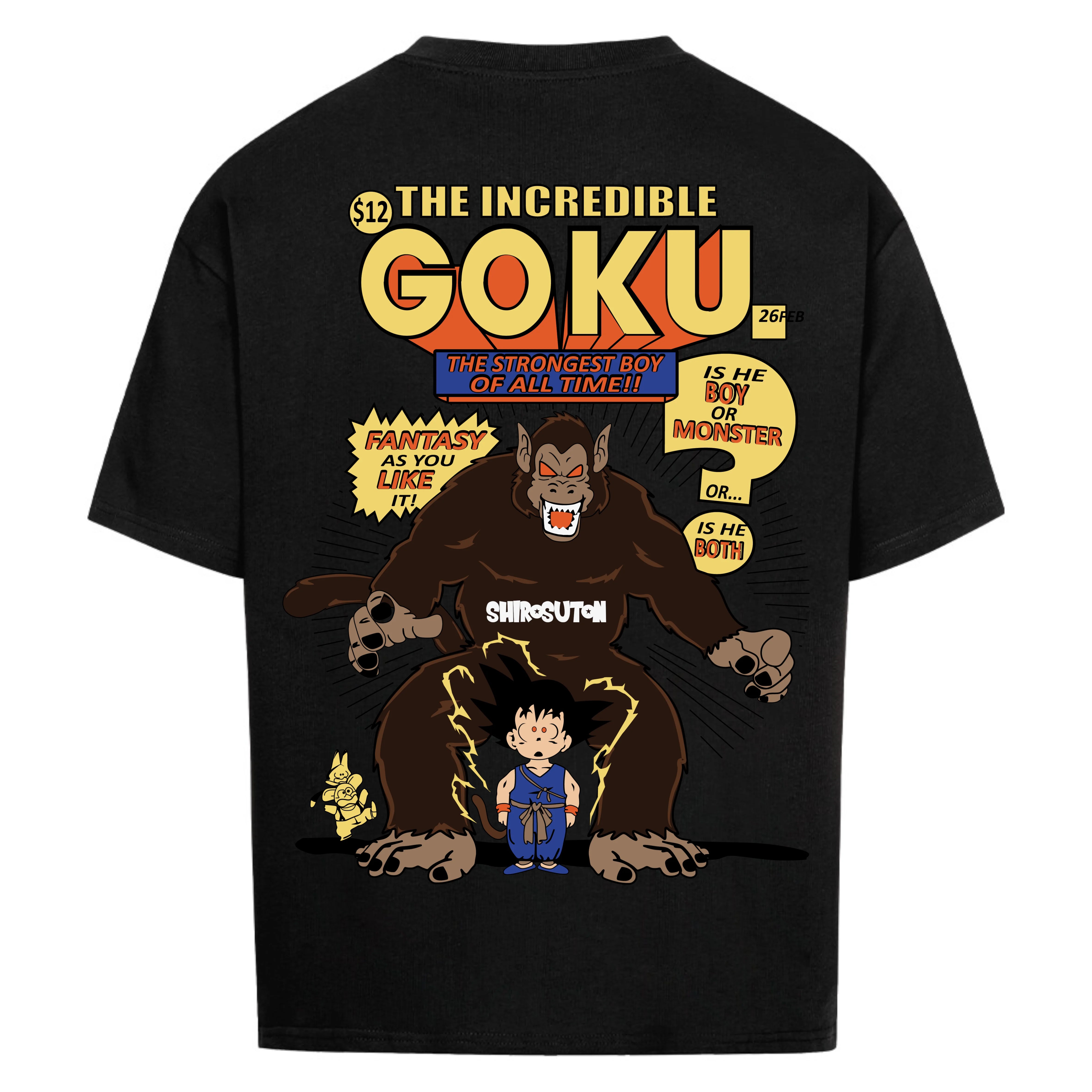 Dragon Ball Goku Kid T-Shirt im Oversized-Stil – Hochwertiges Anime Merchandise für Streetwear Fans und Dragon Ball Liebhaber.