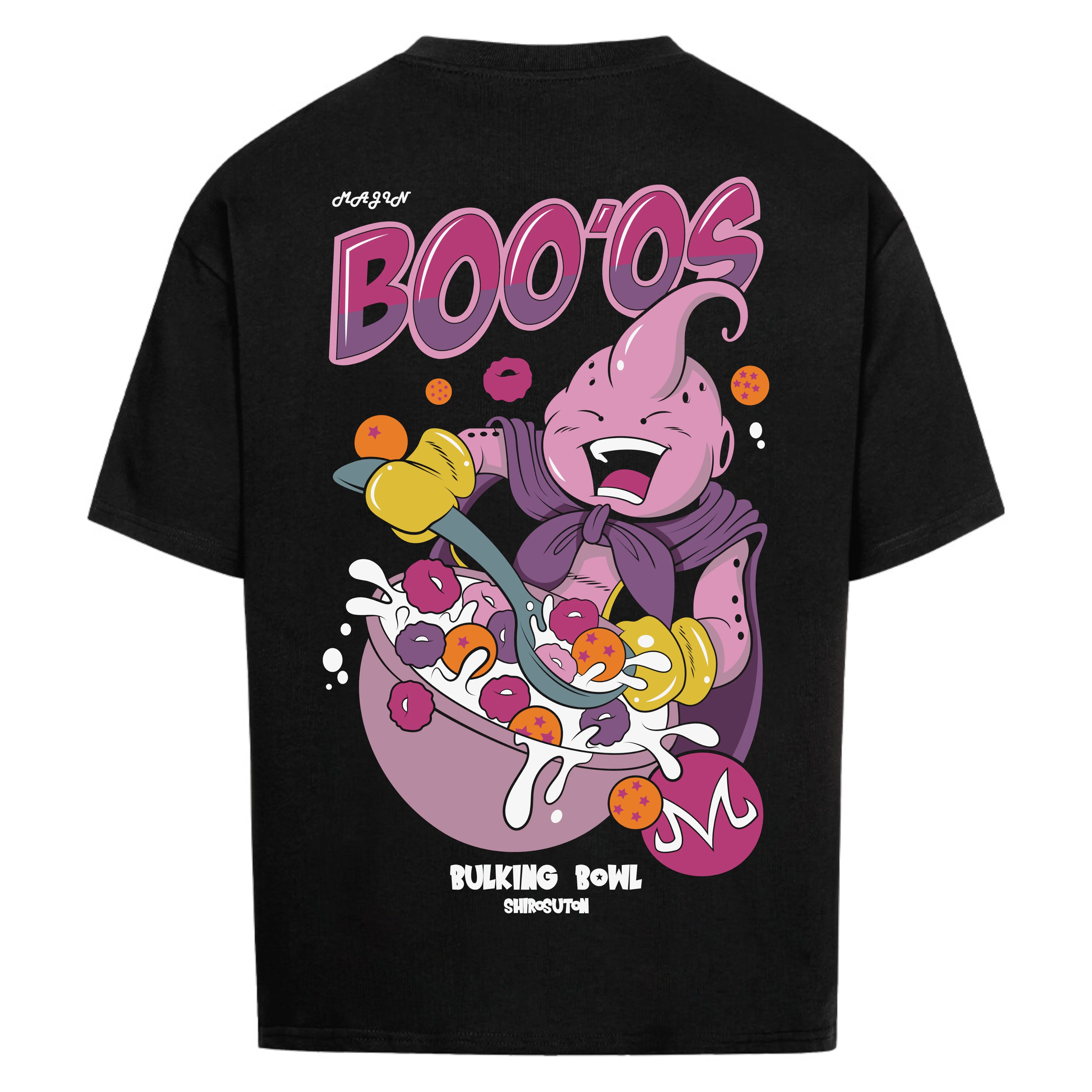 Dragon Ball Majin Boo T-Shirt im Oversized-Stil – Hochwertiges Anime Merchandise für Streetwear Fans und Dragon Ball Liebhaber.