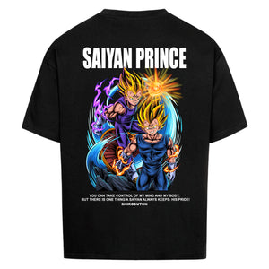 Dragon Ball Vegeta T-Shirt im Oversized-Stil – Hochwertiges Anime Merchandise für Streetwear Fans und Dragon Ball Liebhaber.