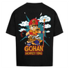 Gohan Tshirt im Oversized Stil - Hochwertiges Anime Merchandise für Streetwear und Dragon Ball Liebbhaber