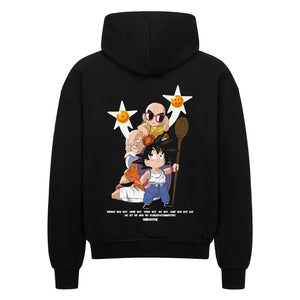 Goku Dragon Ball Zip Hoodie im Oversized-Stil – Hochwertiges Anime Merchandise für Streetwear Fans