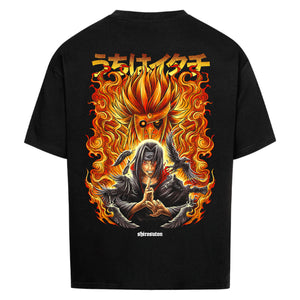 Itachi T-Shirt im Oversized-Stil – Hochwertiges Anime Merchandise für Streetwear Fans und Naruto & Itachi Liebhaber.