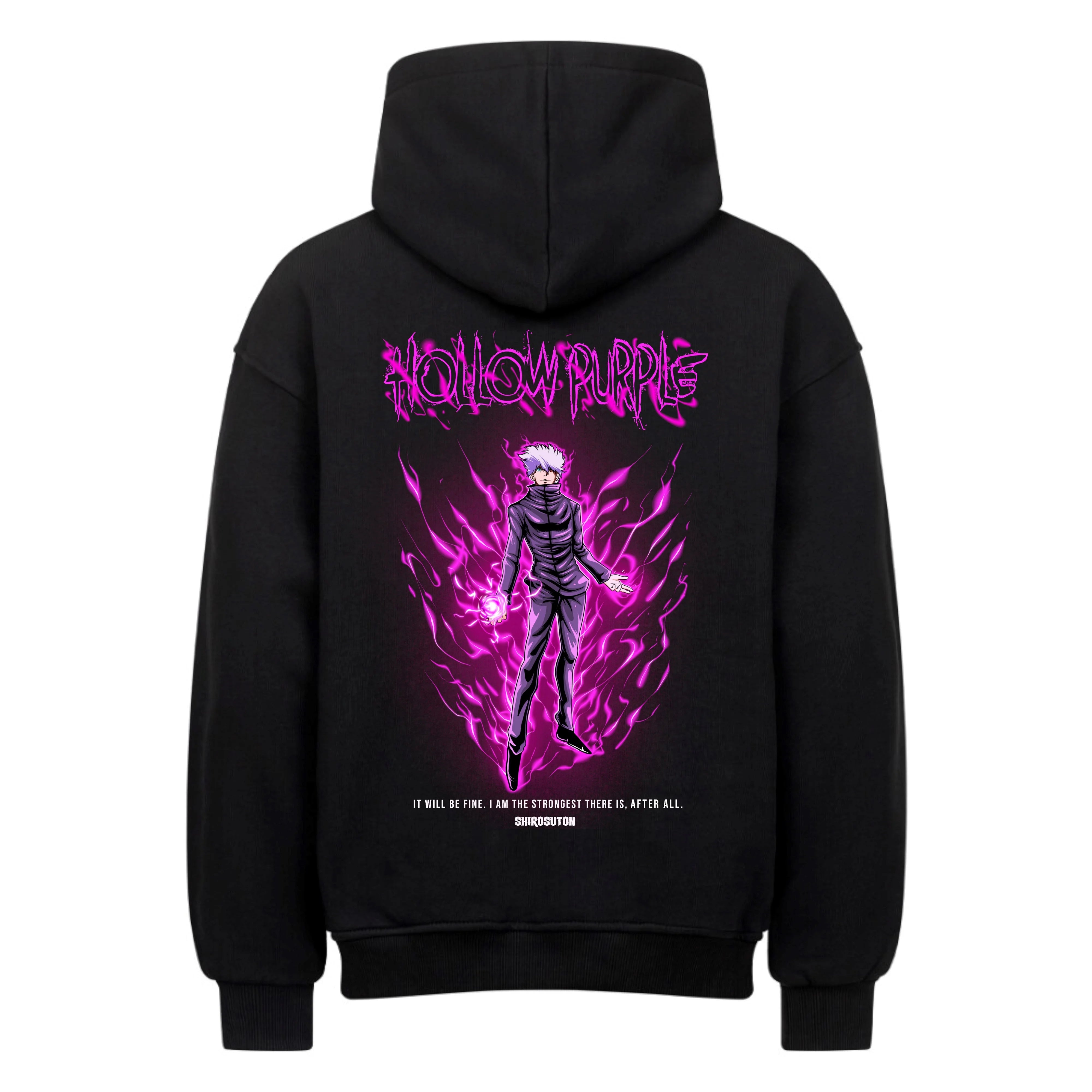 Jujutsu Kaisen Satoru Gojo Hoodie im Oversized-Stil – Hochwertiges Anime Merchandise für Streetwear Fans und Jujutsu Kaisen Liebhaber.