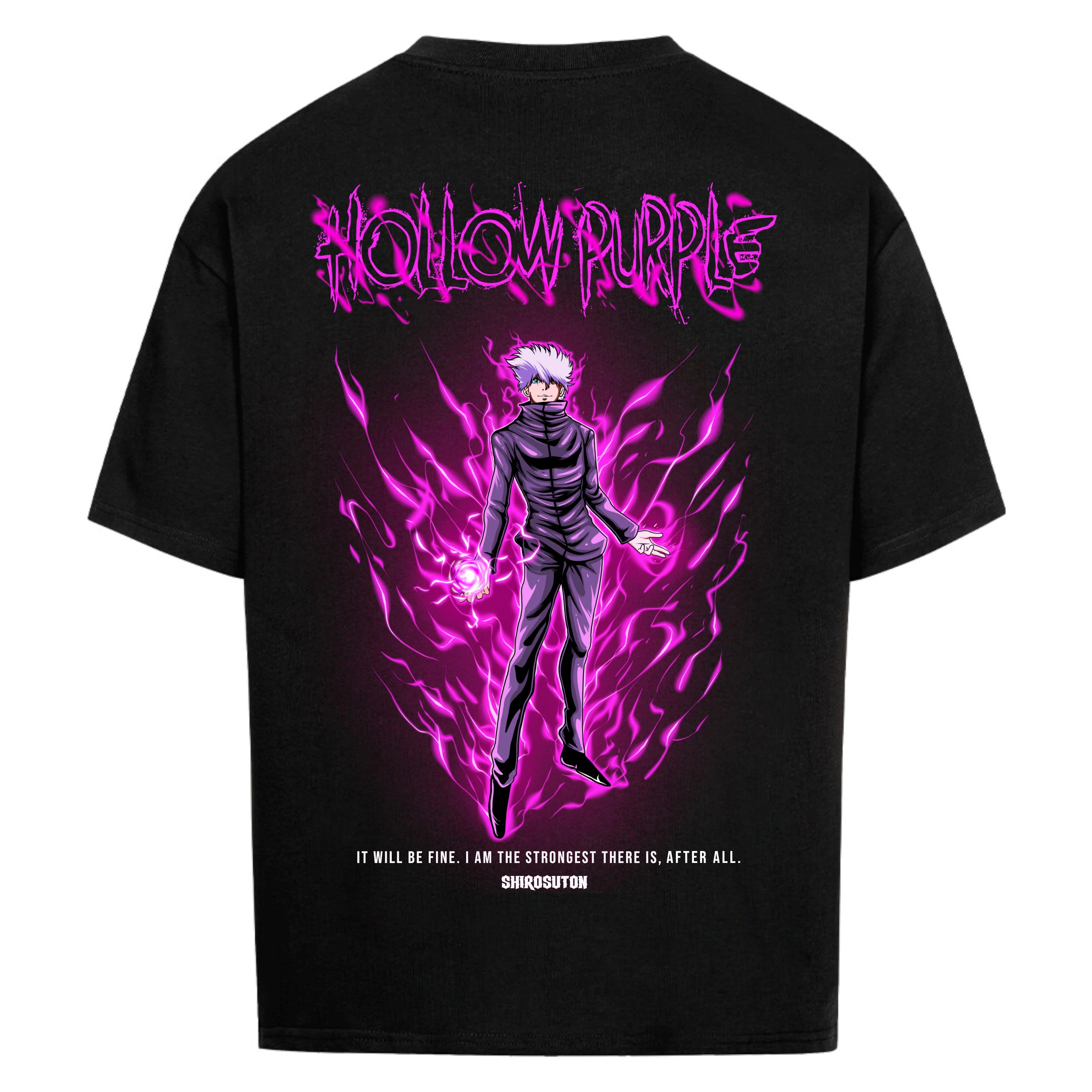 Jujutsu Kaisen Gojo T-Shirt im Oversized-Stil – Hochwertiges Anime Merchandise für Streetwear Fans und Jujutsu Kaisen Liebhaber.