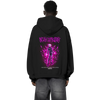 Jujutsu Kaisen Gojo Zip Hoodie im Oversized-Stil – Hochwertiges Anime Merchandise für Streetwear Fans und Jujutsu Kaisen Liebhaber