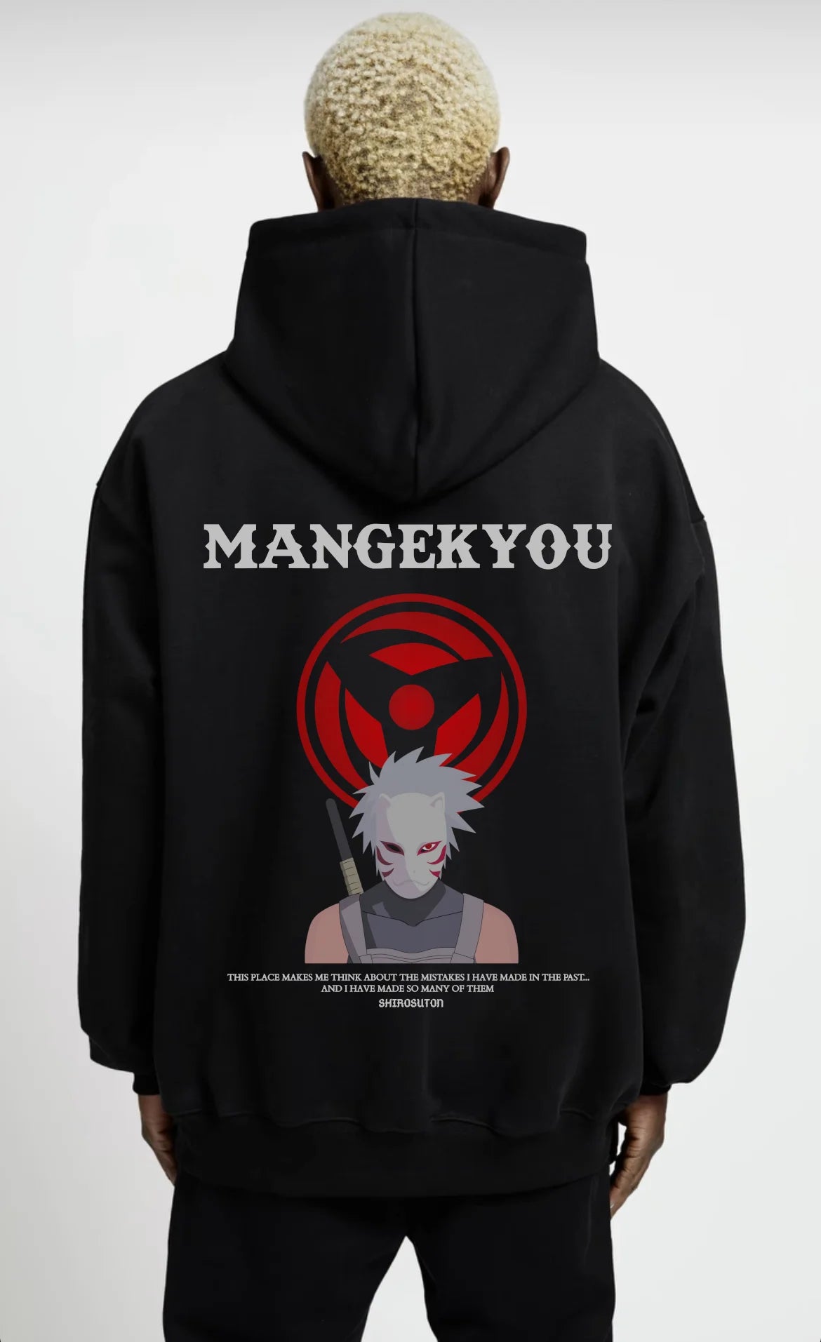 Naruto Kakashi Hoodie im Oversized-Stil – Hochwertiges Anime Merchandise für Streetwear Fans und Naruto Liebhaber.