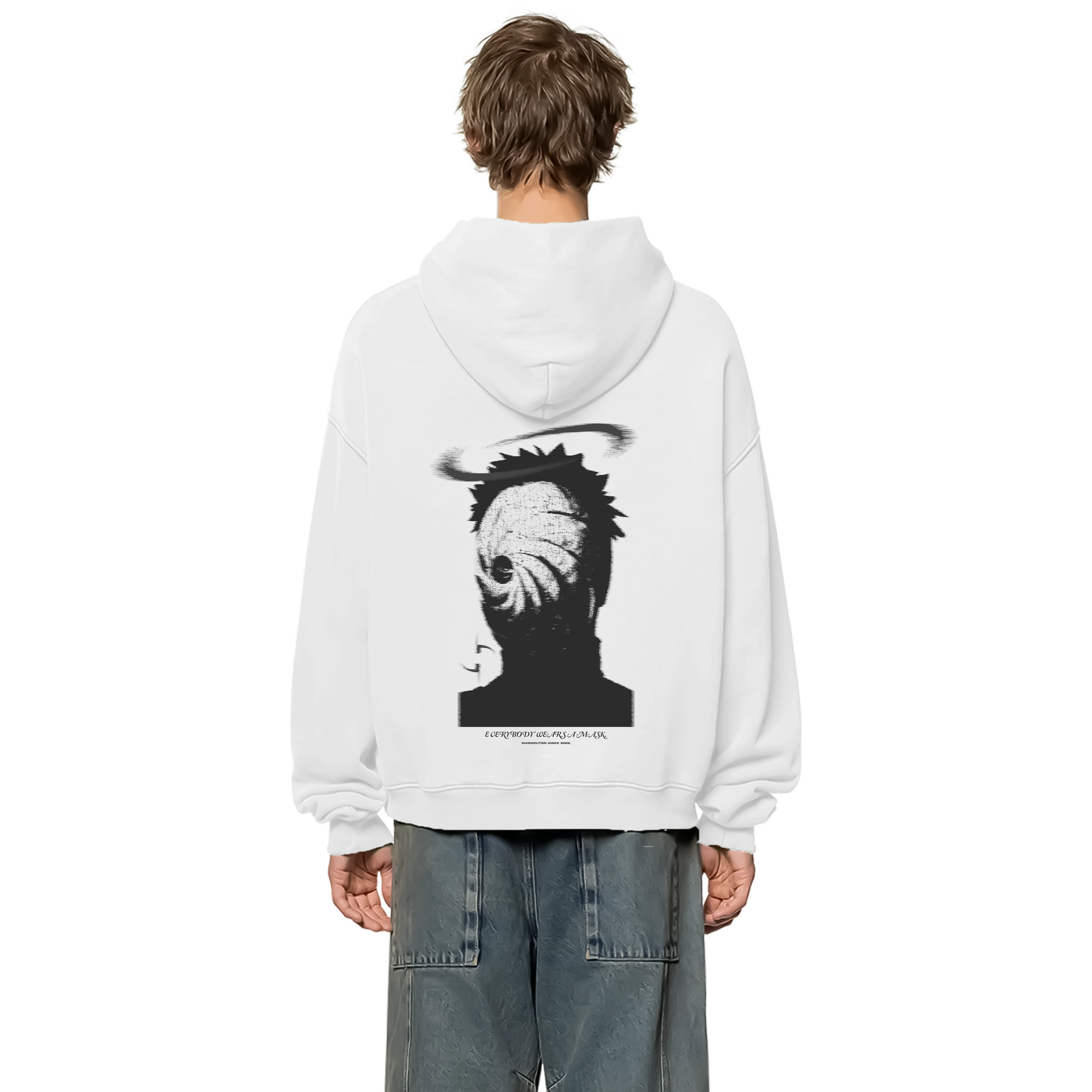 Naruto Obito Hoodie im Oversized-Stil – Hochwertiges Anime Merchandise für Streetwear Fans und Naruto Liebhaber.