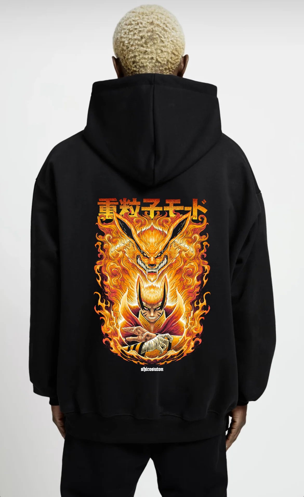 Naruto Hoodie im Oversized-Stil – Hochwertiges Anime Merchandise für Streetwear Fans und Naruto Liebhaber.