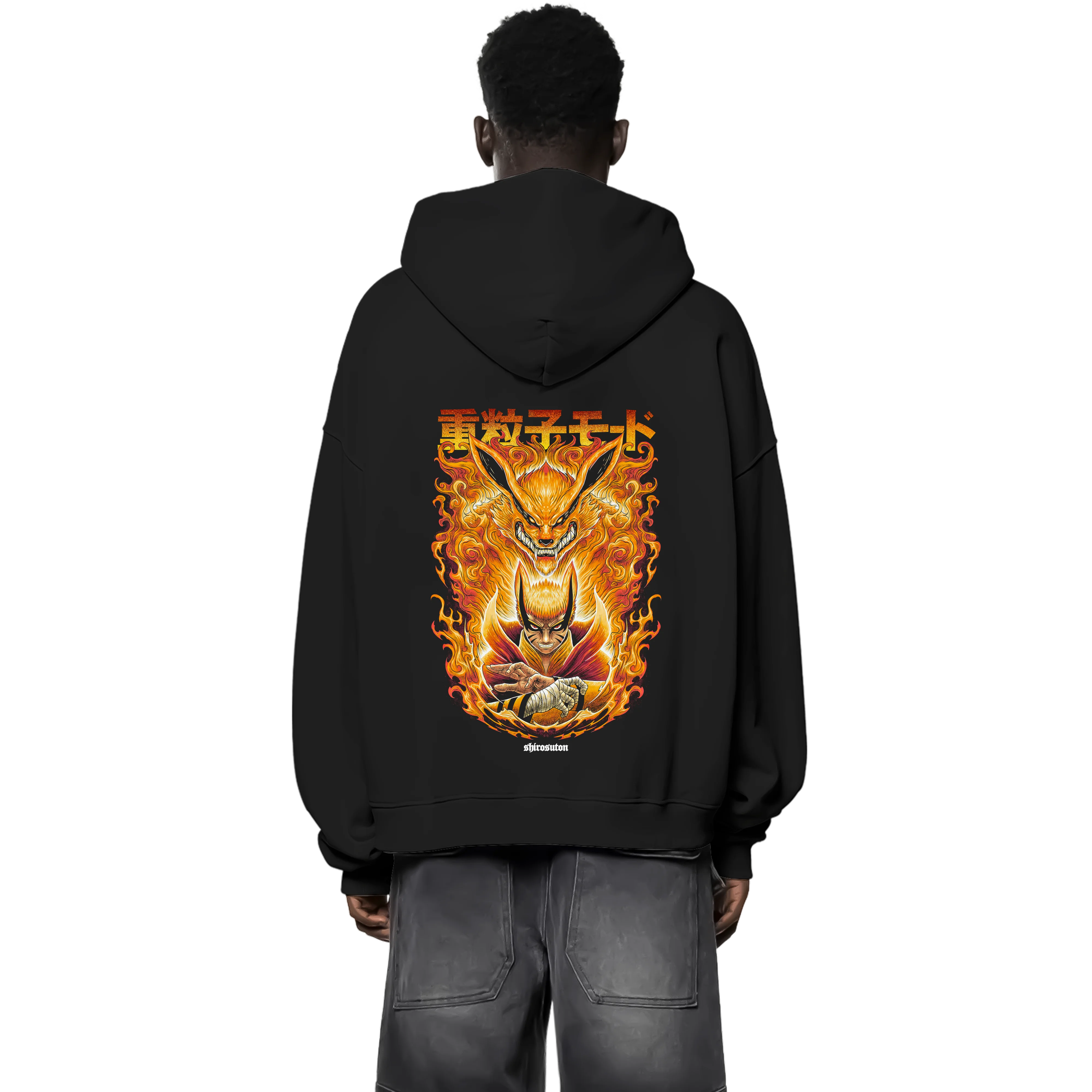 Naruto Hoodie im Oversized-Stil – Hochwertiges Anime Merchandise für Streetwear Fans und Naruto Liebhaber.