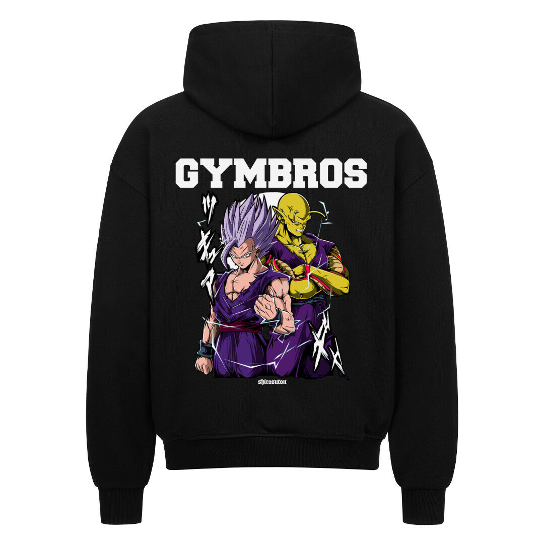 Piccolo Gohan Dragon Ball Zip Hoodie im Oversized-Stil – Hochwertiges Anime Merchandise für Streetwear Fans