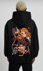 Demon Slayer Rengoku Hoodie im Oversized-Stil – Hochwertiges Anime Merchandise für Streetwear Fans und Demon Slayer Liebhaber