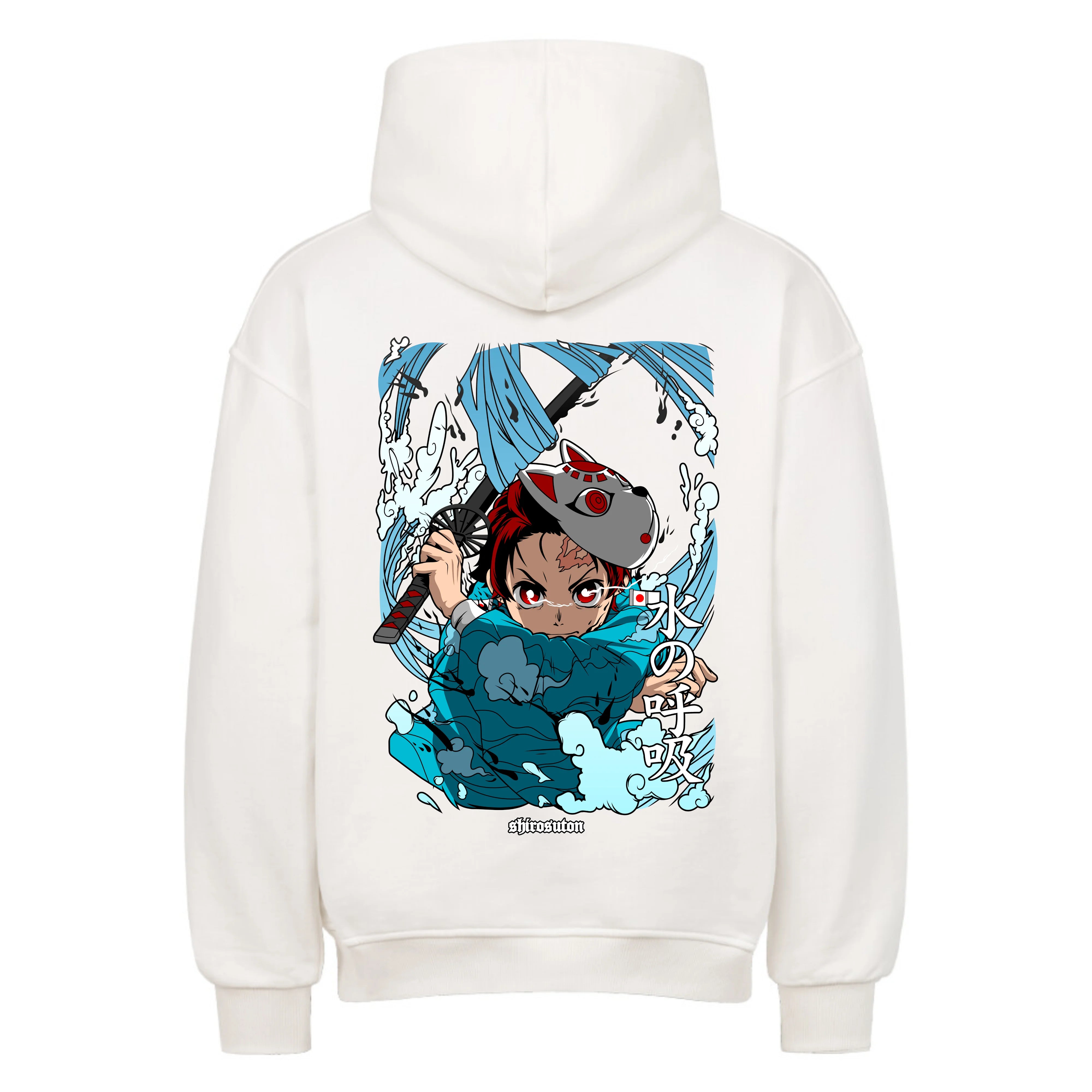 Demon Slayer Tanjiro Hoodie im Oversized-Stil – Hochwertiges Anime Merchandise für Streetwear Fans und Demon Slayer Liebhaber