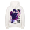 Jujutsu Kaisen Toji Hoodie im Oversized-Stil – Hochwertiges Anime Merchandise für Streetwear Fans und Jujutsu Kaisen Liebhaber.