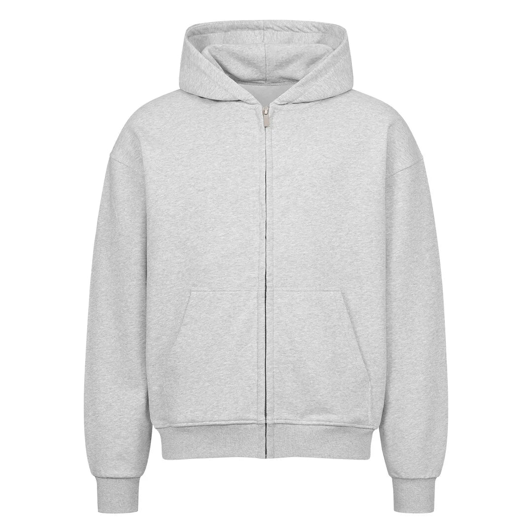 Ace Fire Fist - One Piece Oversized Zip Hoodie