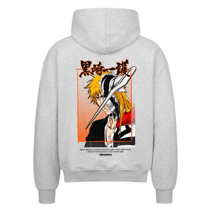 Bleach Ichigo Zip Hoodie im Oversized-Stil – Hochwertiges Anime Merchandise für Streetwear Fans und Bleach Liebhaber