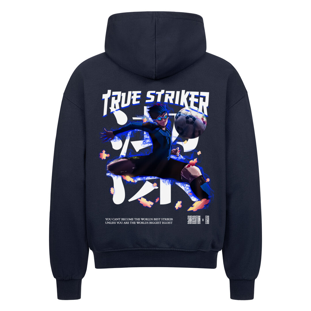 Blue Lock Isagi Zip Hoodie im Oversized-Stil – Hochwertiges Anime Merchandise für Streetwear Fans und Blue Lock Liebhaber.