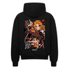 Demon Slayer Kokushibo Zip Hoodie im Oversized-Stil – Hochwertiges Anime Merchandise für Streetwear Fans und Demon Slayer Liebhaber