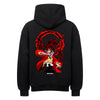 Demon Slayer Yoroiichi Hoodie im Oversized-Stil – Hochwertiges Anime Merchandise für Streetwear Fans und Demon Slayer Liebhaber