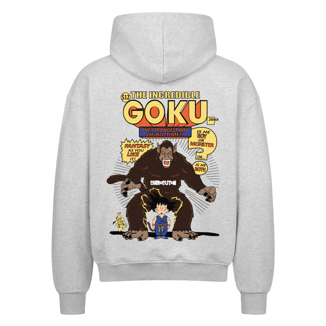 Dragon Ball Goku Kid Hoodie im Oversized-Stil – Hochwertiges Anime Merchandise für Streetwear Fans und Dragon Ball Liebhaber.