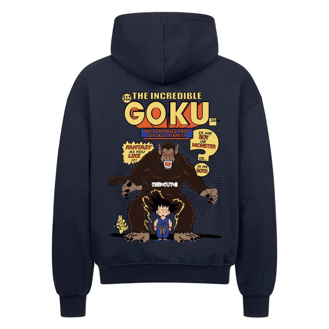 Dragon Ball Goku Kid Hoodie im Oversized-Stil – Hochwertiges Anime Merchandise für Streetwear Fans und Dragon Ball Liebhaber.