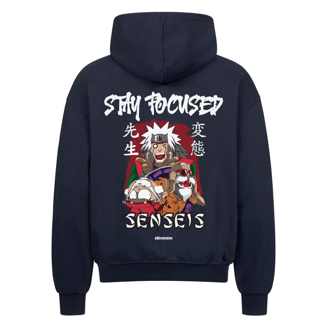 Naruto Dragon Ball Senseis Hoodie im Oversized-Stil – Hochwertiges Anime Merchandise für Streetwear Fans und Naruto Liebhaber.