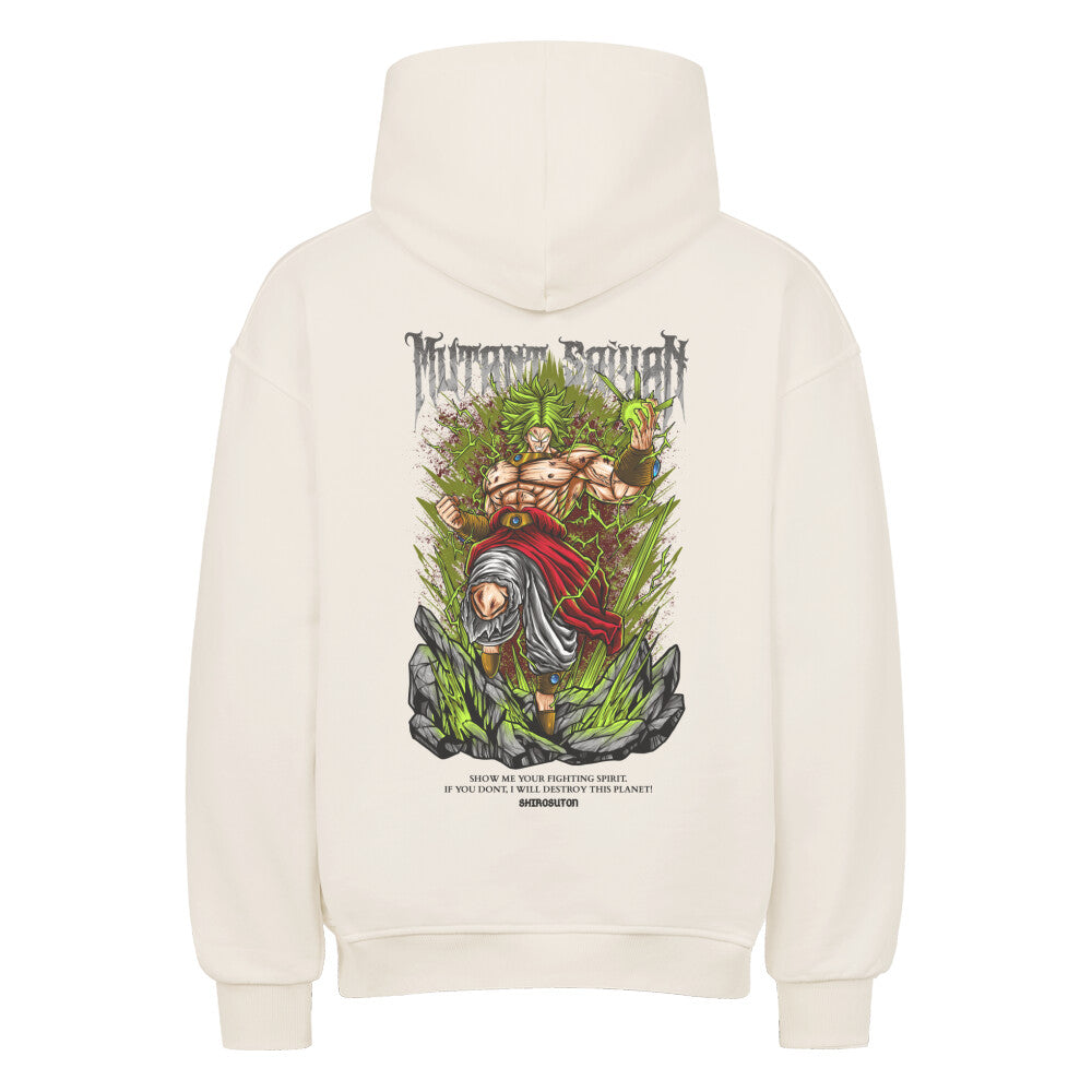 Dragon Ball Broly Mutant Saiyan Hoodie im Oversized-Stil – Hochwertiges Anime Merchandise für Streetwear Fans und Dragon Ball Liebhaber