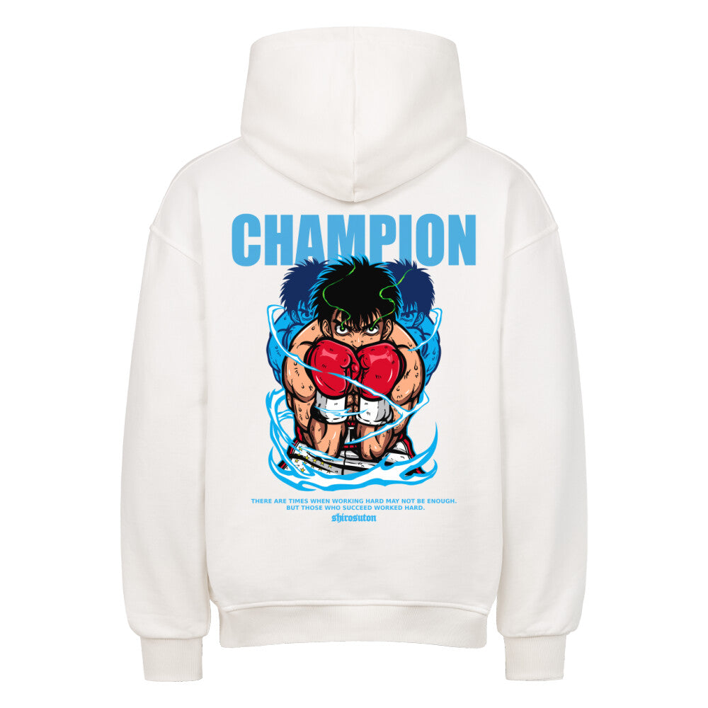 Hajime no Ippo Hoodie im Oversized-Stil – Hochwertiges Anime Merchandise für Streetwear Fans und Hajime no Ippo Liebhaber.