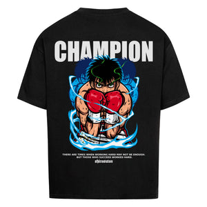 Hajime no Ippo T-Shirt im Oversized-Stil – Hochwertiges Anime Merchandise für Streetwear Fans und Hajime no Ippo Liebhaber.