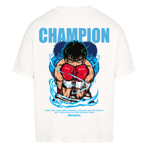 Hajime no Ippo T-Shirt im Oversized-Stil – Hochwertiges Anime Merchandise für Streetwear Fans und Hajime no Ippo Liebhaber.