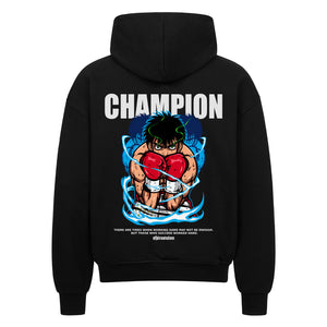 Hajime no Ippo Hoodie im Oversized-Stil – Hochwertiges Anime Merchandise für Streetwear Fans und Hajime no Ippo Liebhaber.