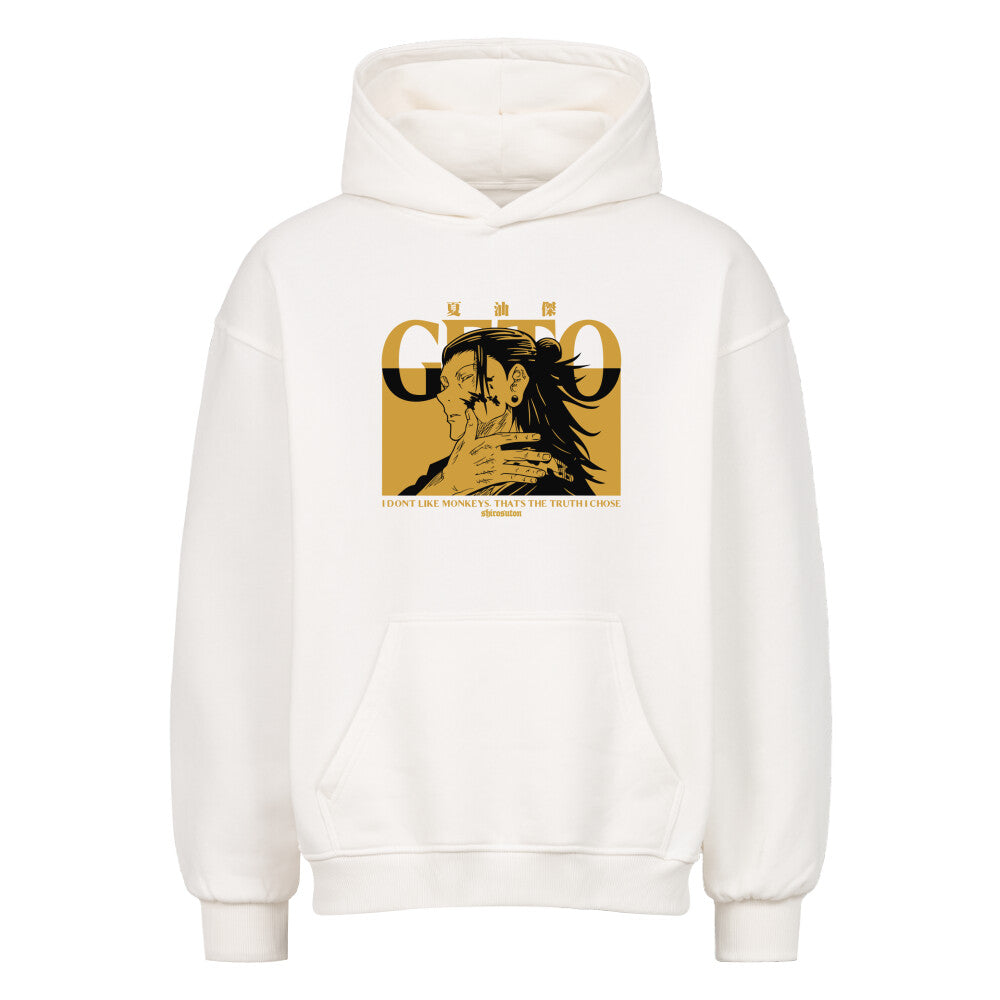 Jujutsu Kaisen Geto Hoodie im Oversized-Stil – Hochwertiges Anime Merchandise für Streetwear Fans und Jujutsu Kaisen Liebhaber.