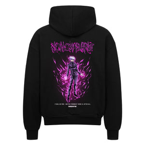 Jujutsu Kaisen Gojo Zip Hoodie im Oversized-Stil – Hochwertiges Anime Merchandise für Streetwear Fans und Jujutsu Kaisen Liebhaber