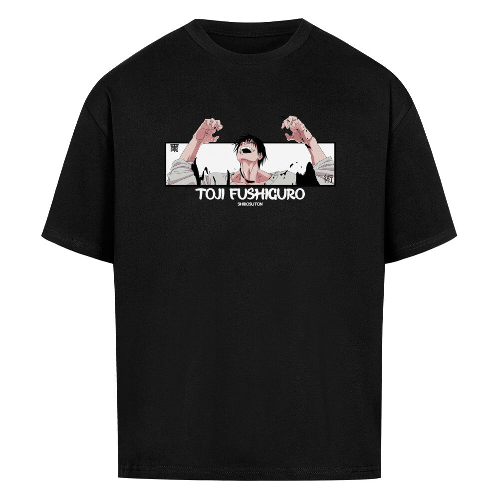 Jujutsu Kaisen Toji T-Shirt im Oversized-Stil – Hochwertiges Anime Merchandise für Streetwear Fans und Jujutsu Kaisen Liebhaber.