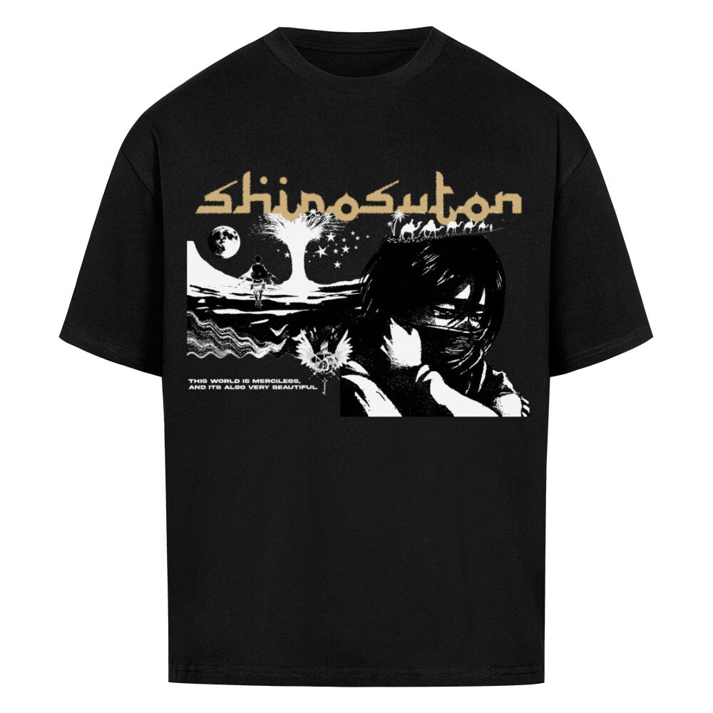 Mikasa Attack on Titan T-Shirt im Oversized-Stil – Hochwertiges Anime Merchandise für Streetwear Fans und AOT Liebhaber.