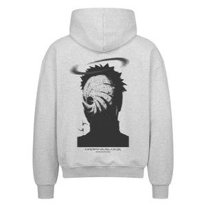 Naruto Obito Zip Hoodie im Oversized-Stil – Hochwertiges Anime Merchandise für Streetwear Fans und Naruto Liebhaber.