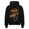 One Piece Ace Fire Fist Zip Hoodie im Oversized-Stil – Hochwertiges Anime Merchandise für Streetwear Fans und One Piece Liebhaber