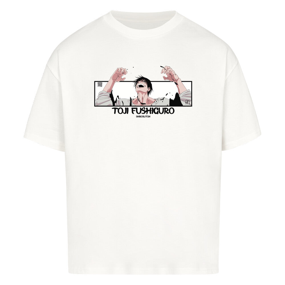 Jujutsu Kaisen Toji T-Shirt im Oversized-Stil – Hochwertiges Anime Merchandise für Streetwear Fans und Jujutsu Kaisen Liebhaber.